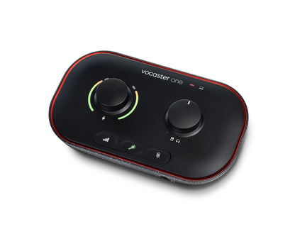 Focusrite Vocaster One Studio essential podcasting kit