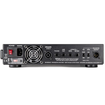 EBS Reidmar 502 Lightweight 500W 2-Ohm Bass Amplifier Head