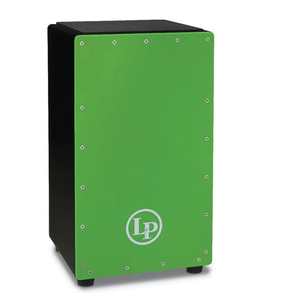 Latin Percussion Padded Seat Prism Snare Cajon in Green