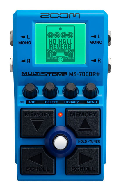 Zoom MS-70CDR+ MultiStomp Chorus / Delay / Reverb Pedal