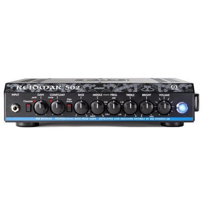 EBS Reidmar 502 Lightweight 500W 2-Ohm Bass Amplifier Head
