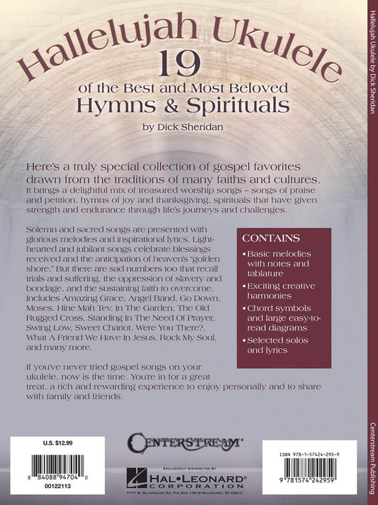 Hallelujah Ukulele 19 Hymns & Spirituals Tab