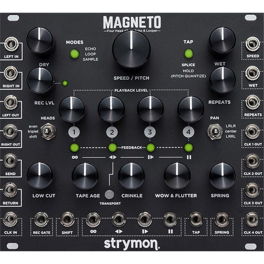 Strymon Magento Four Head dTape Echo & Looper Eurorack Module