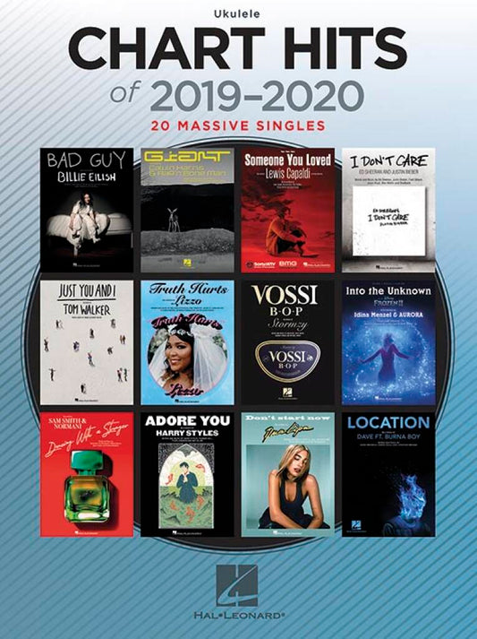 Chart Hits Of 2019-2020 Ukulele European Edition