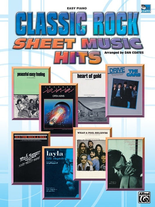 Classic Rock Sheet Music Hits Easy Piano