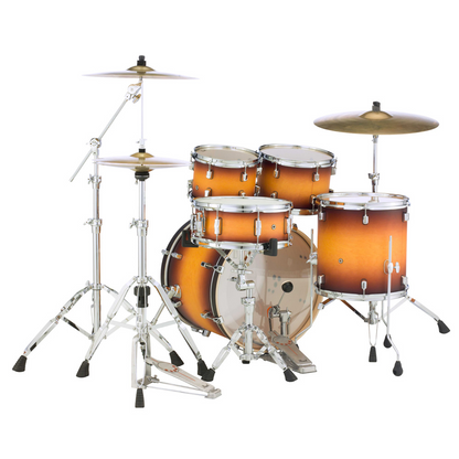 Pearl Decade Maple 5-Piece Fusion Increda-Bundle Drum Kit with Cymbal Pack in Classic Satin Amburst