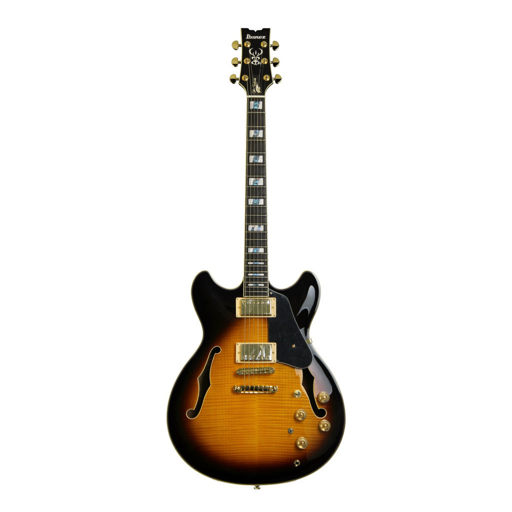 Ibanez JSM10  John Scofield Signature Guitar in Vintage Yellow Sunburst