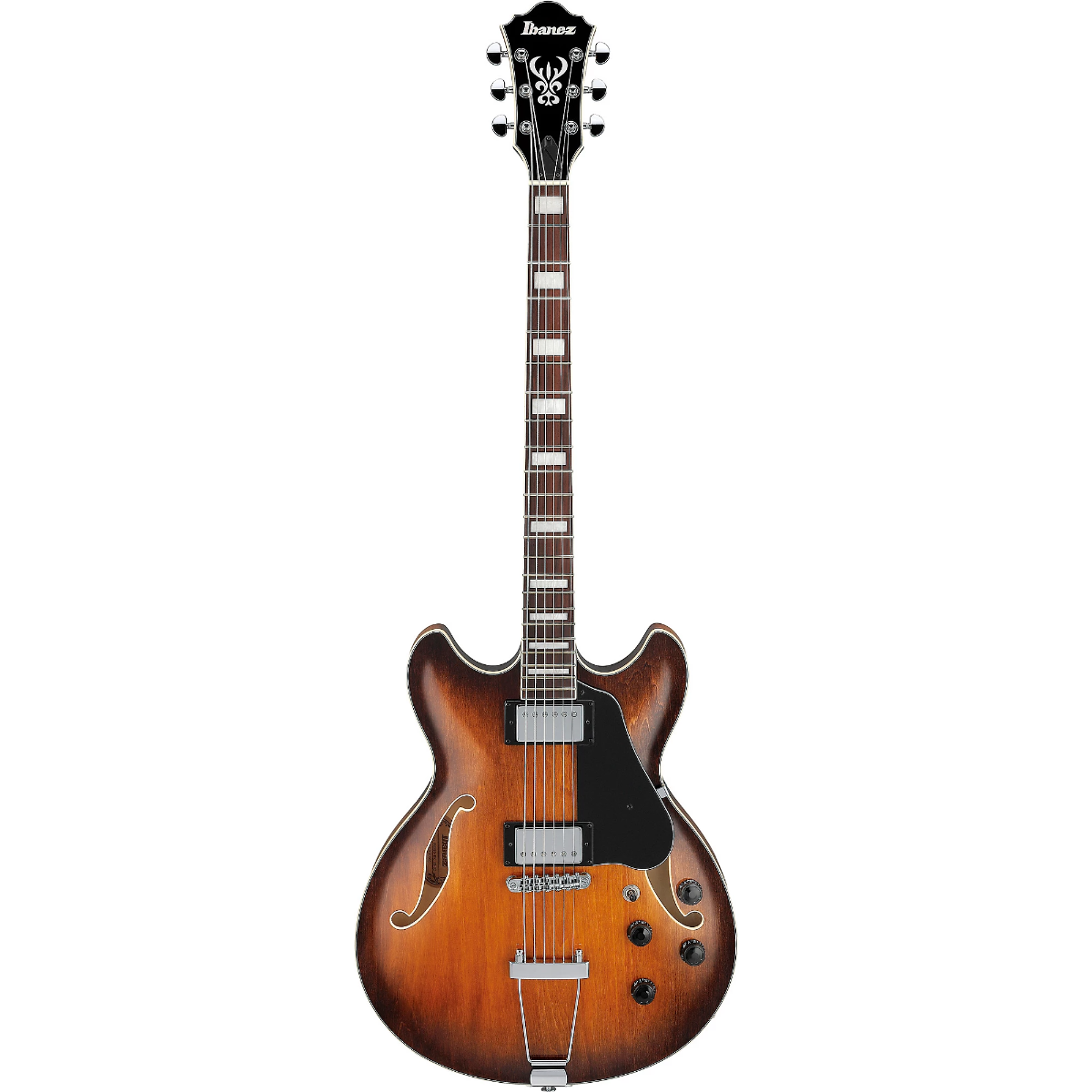 Ibanez AS7328 Artcore Electric Guitar in Tobacco Brown