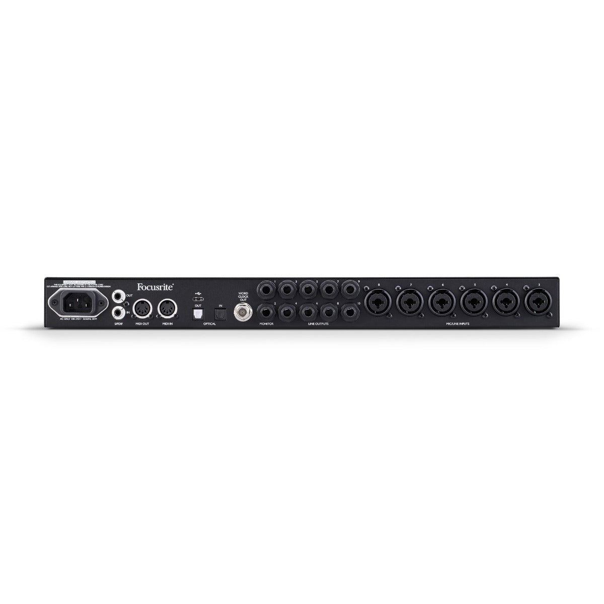 Focusrite Clarett+ 8Pre 18 In & 20 Out Audio Interface