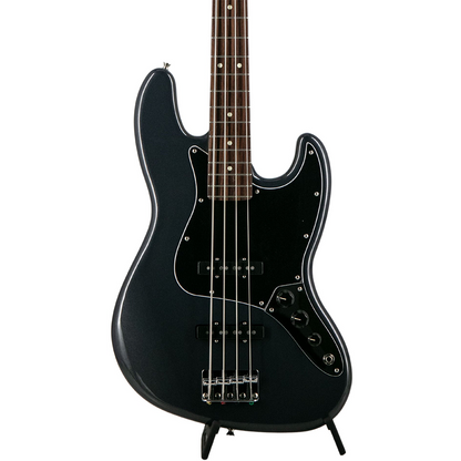 Fender FSR Collection ASIA-23 Hybrid II Jazz Bass, Rosewood Fingerboard in Charcoal Frost Metallic