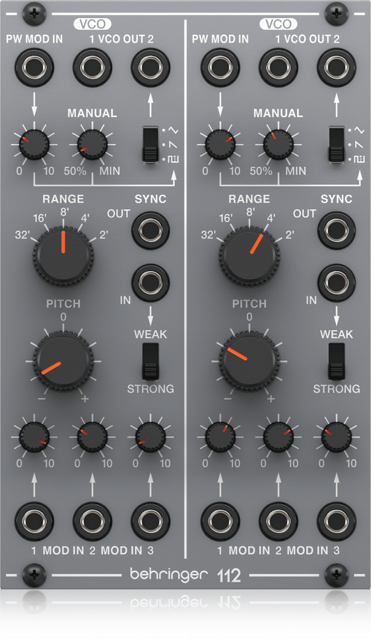 Behringer 112 Dual VCO Eurorack Module