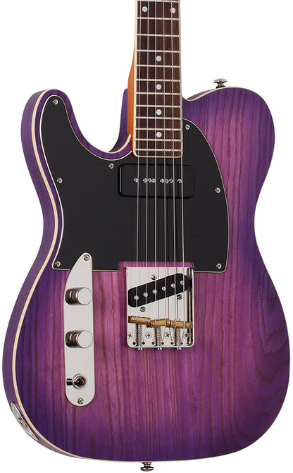 Schecter PT Special Left Hand in Purple Burst Pearl