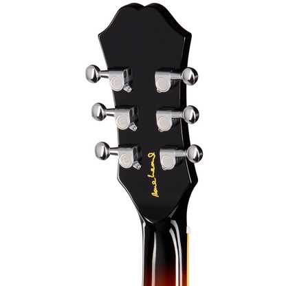 Epiphone Bonehead Riviera in Dark Tobacco Sunburst - Left-Handed