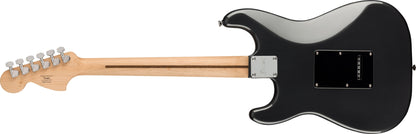 Squier Affinity Series Stratocaster HSS, Laurel Fingerboard Electric Guitar Pack in Charcoal Frost Metallic