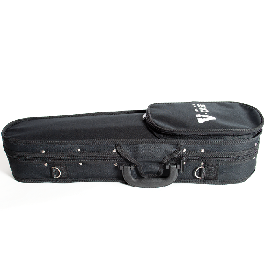 V Case Concert Ukulele Polyfoam Case in Black