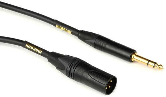 Mogami Gold TRS XLRM Cable 10 Ft
