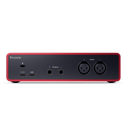 Focusrite Scarlett 2i2 4th Gen 2 in 2 out Audio Interface