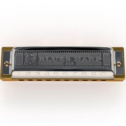Hohner MS Series 10 Hole Blues Harp Eb