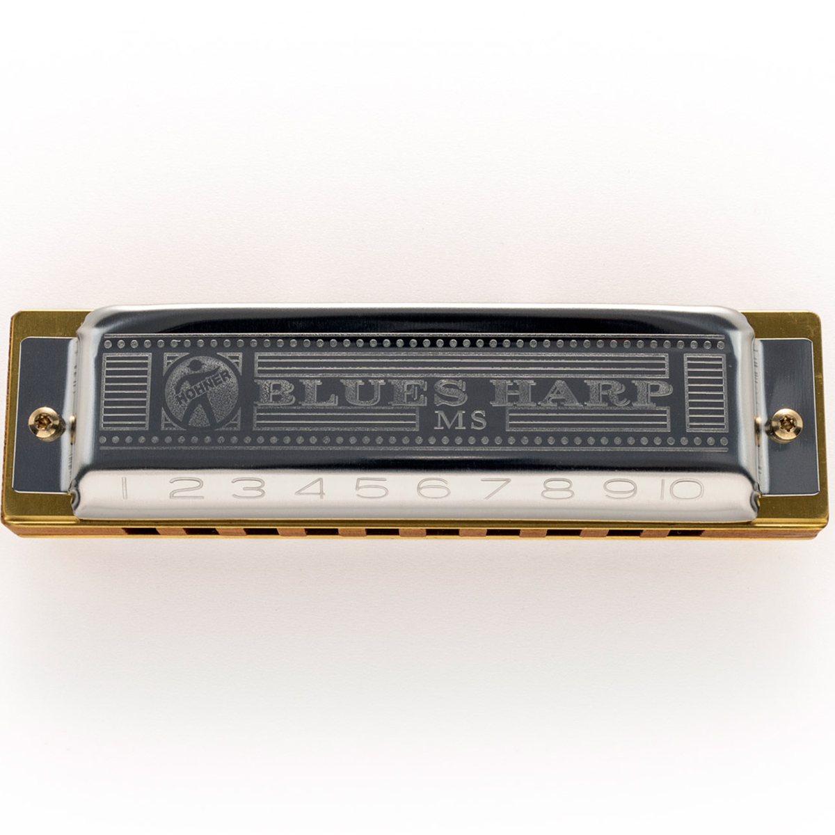 Hohner MS Series 10 Hole Blues Harp Bb