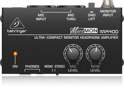 Behringer MicroMON MA400 Monitor Headphone Amp