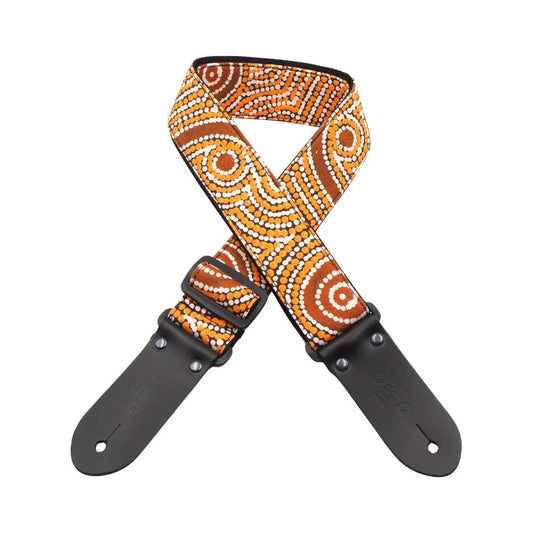 DSL Straps Indigenous Range 2-Inch Strap Goanna Dreaming