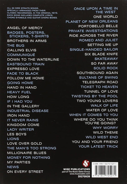 Dire Straits Complete Chord Songbook