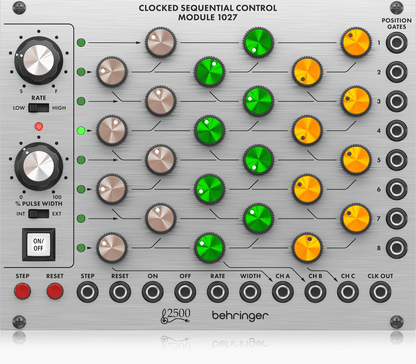 Behringer 1027 Clocked Sequential Control Eurorack Module