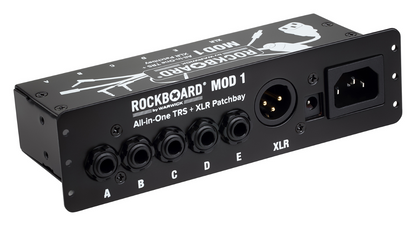 RockBoard MOD 1 V2 All in One TRS & XLR, IEC And Barrel Patchbay