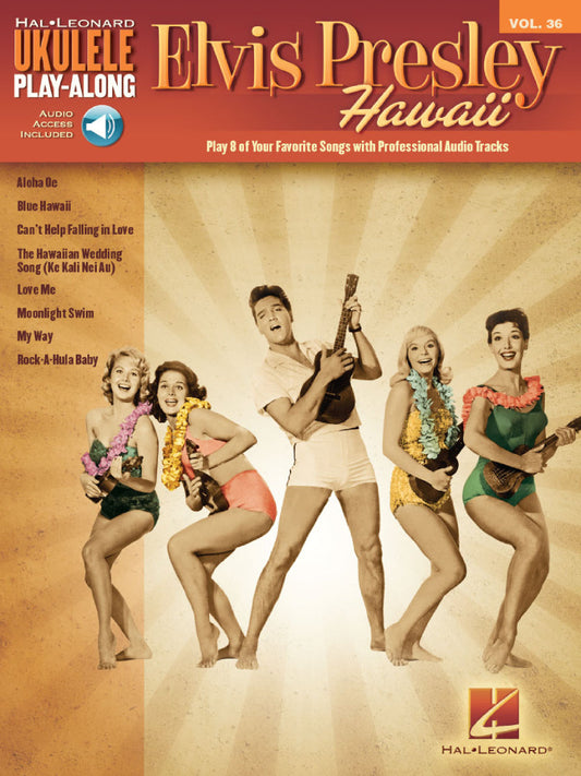 Elvis Presley Ukulele Play Along Volume 36 Bk/Ola