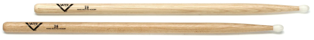 Vater VH2BN 2B American Hickory Nylon Tip Drumsticks