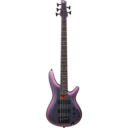 Ibanez SR505E 5-String Bass Guitar in Black Aurora Burst