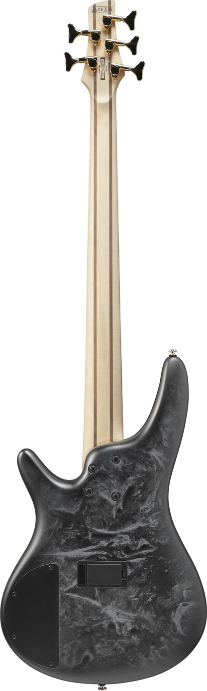 Ibanez SR305EDX BZM 5 String Bass Guitar in Black Ice Frozen Matte