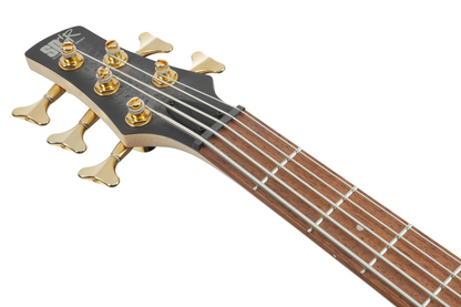 Ibanez SR305EDX BZM 5 String Bass Guitar in Black Ice Frozen Matte