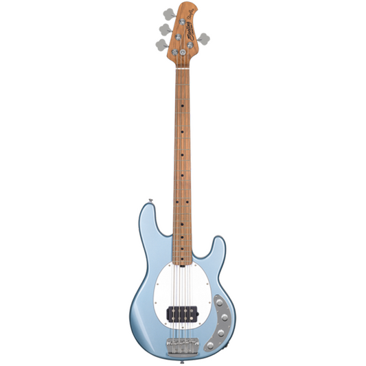 Sterling By Music Man StingRay Ray 34 in Firemist Silver