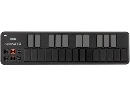 KORG nanoKEY2 Slim Line USB Keyboard Controller in Black