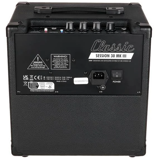 EBS Session 30 Mk3 1x8" 30W Bass Combo Amp