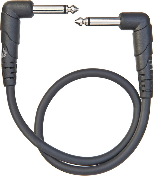 D'Addario Planet Waves Classic Series 1' Right Angle Patch Cable