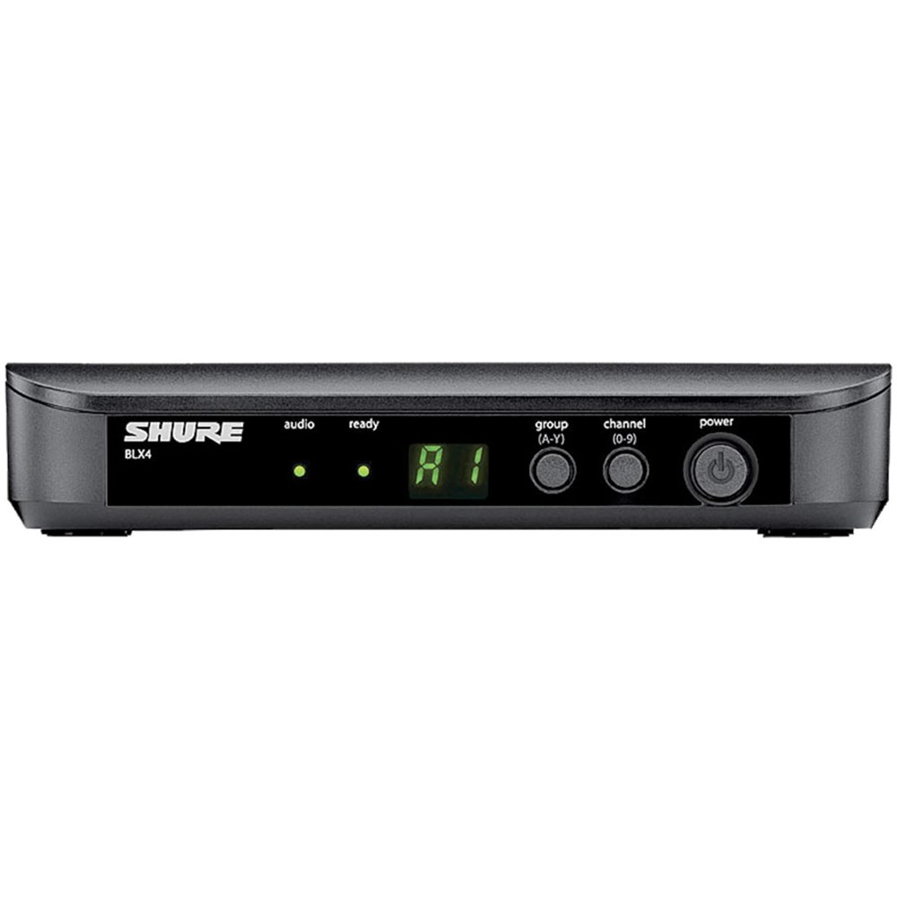Shure Wireless Handheld System BLX2 Tx; PG58 Mic; BLX4 Rx Auto Setup 662-686MHz