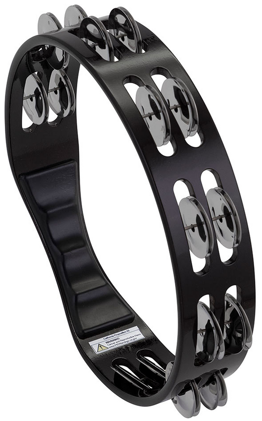 Pearl 10" Headless Wood Tambourine and Stainless Steel Jingles