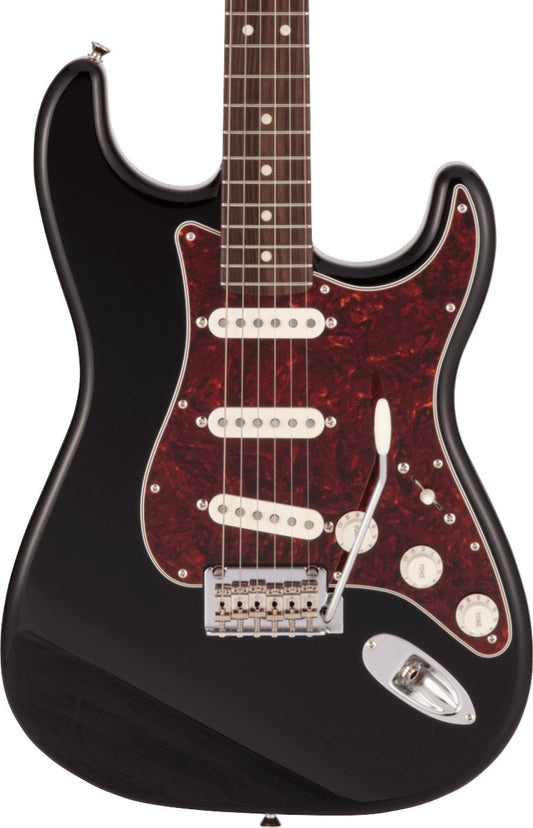 Fender Made in Japan Hybrid II Stratocaster, Rosewood Fingerboard in Black