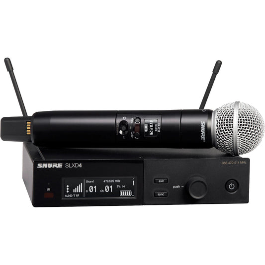 Shure SLXD24 & SM58 Digital Wireless Microphone System