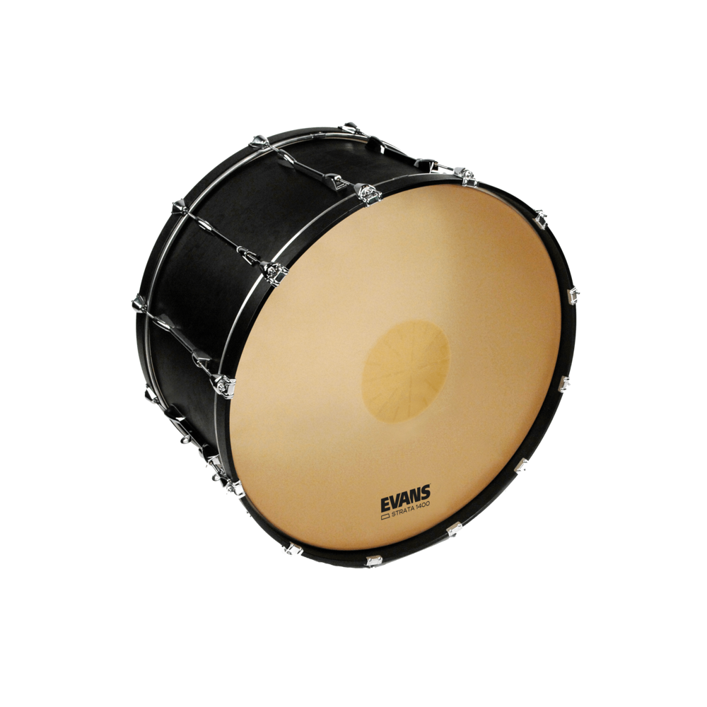 Evans Strata 1400  Power Center Reverse Dot Concert 40" Bass Drum Head