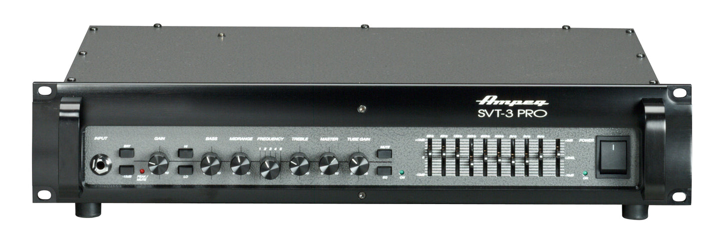 Ampeg SVT-3PRO 450W Tube Preamp Bass Head
