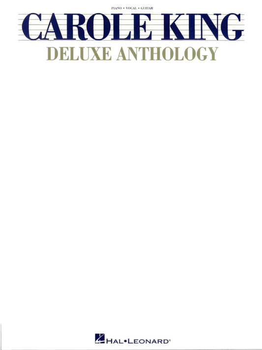 Carole King Deluxe Anthology PVG