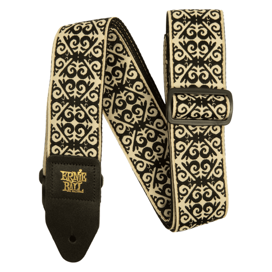 Ernie Ball Classis Jacquard Guitar Or Bass Strap in Montebello Iron
