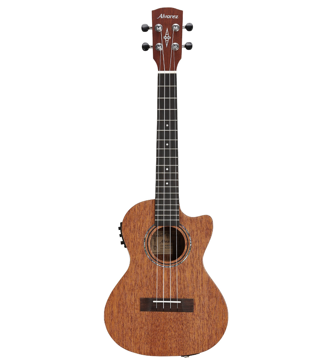 Alvarez Regent 22TCE Tenor Uke in Natural Satin