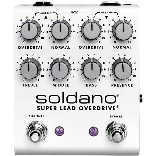 Soldano SLO Plus Dual Channel Super Lead Overdrive Pedal