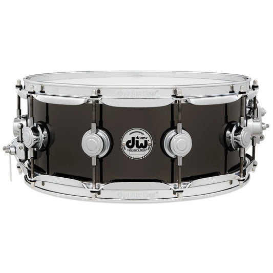DW Collectors Series 5.5" x 14" Black Nickel Over Brass Snare Drum