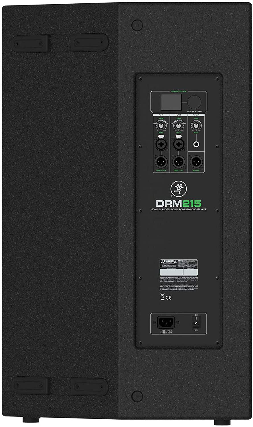 Mackie DRM215 15" 1600W Professional Powered Loudspeaker | EX-DEMO