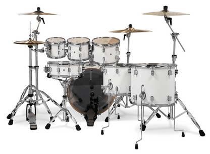 PDP Concept Maple 7-Piece Shell Pack in Pearlescent White Lacquer